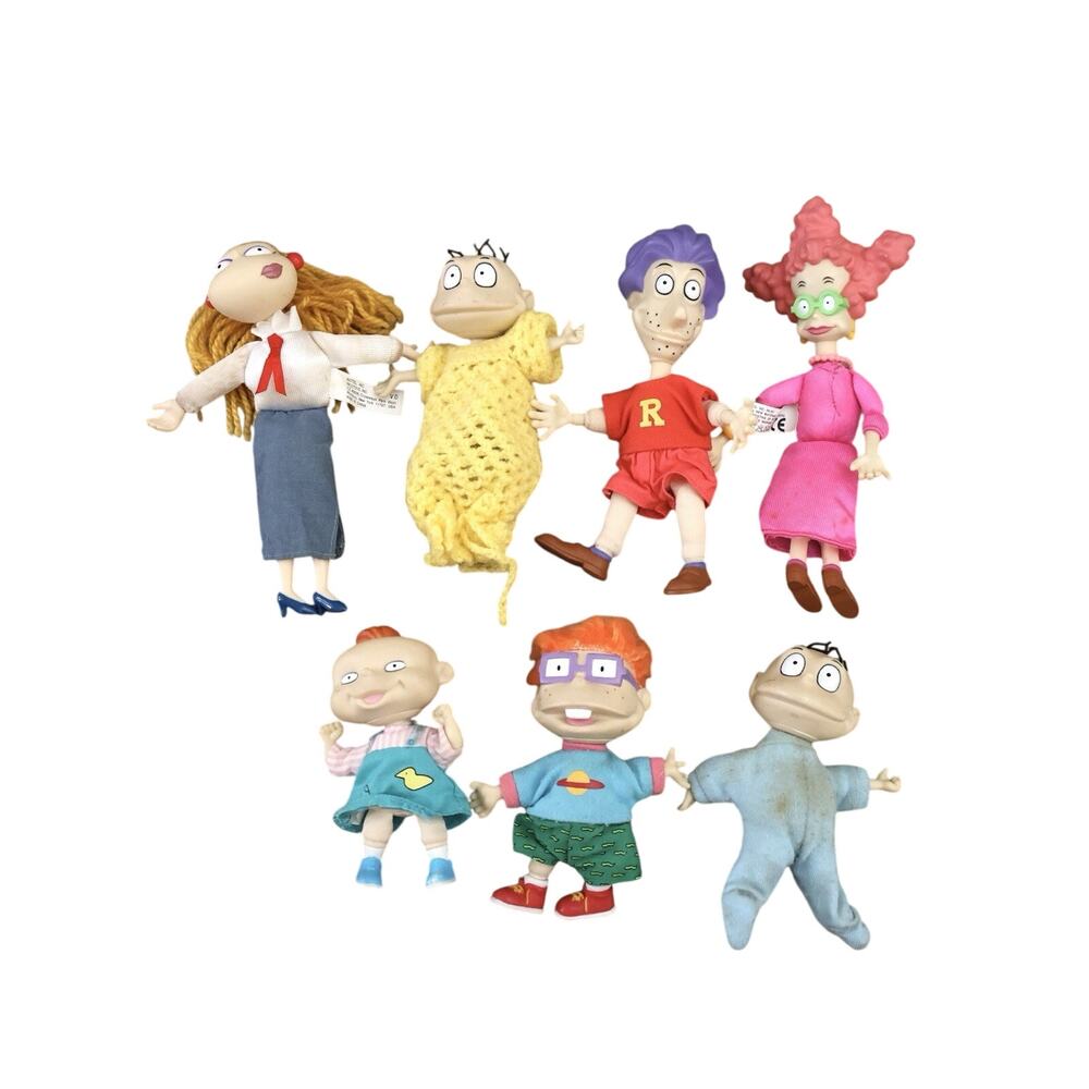 Vintage Mattel Arcotoys Nickelodeon Rugrats Toys Cartoons 90s TV